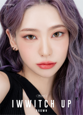 Lensrang Iwwitch Up Brown Monthly Contact Lenses (2 Pack)